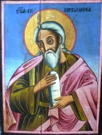 Икона: Св. апостол Вартоломей от църквата „Възнесение Христово“, Ботевград, 1866 г.