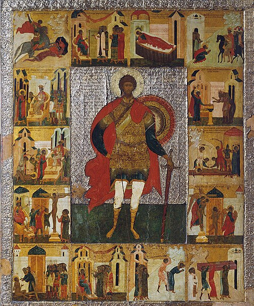 Икона: Св. великомъченик Теодор Стратилат