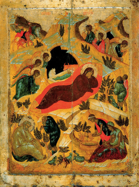 Икона: Рождество Христово