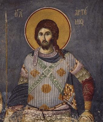 Икона: Св. мъченик Артемий Антиохийски