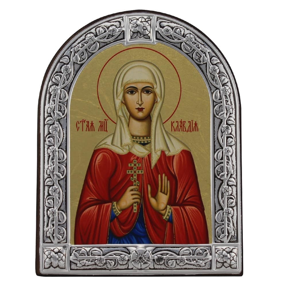 Икона: Св. мъченица Клавдия